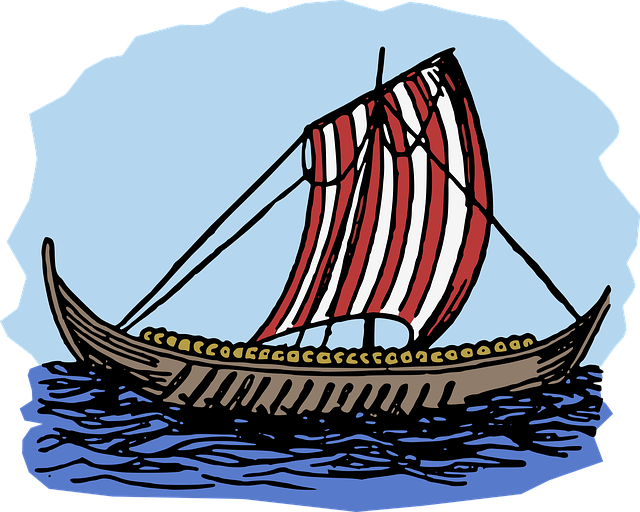 loď vikingů
